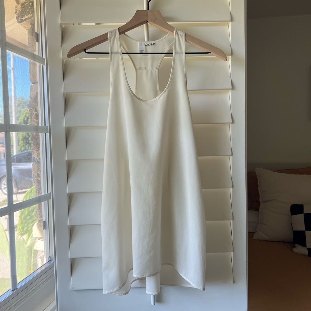 Abound Ivory Racerback Dressy Tank Top